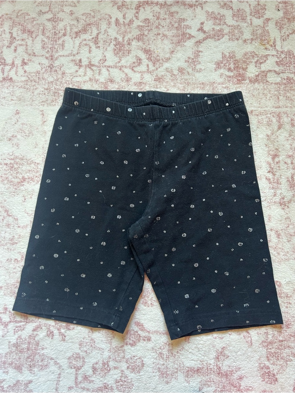 Girls Sparkle Biker Shorts